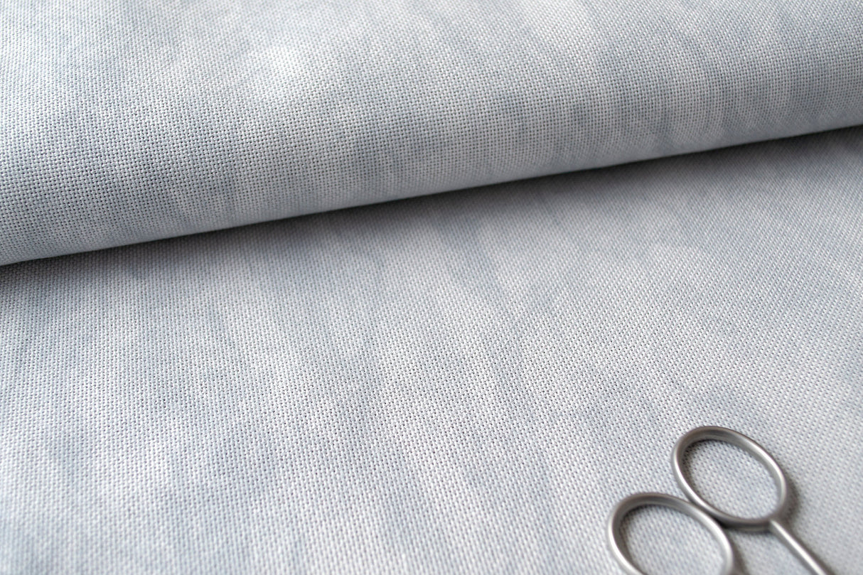 3835/7729 Tela Lugana 25 ct. Vintage Marmoleada ZWEIGART para Punto de Cruz