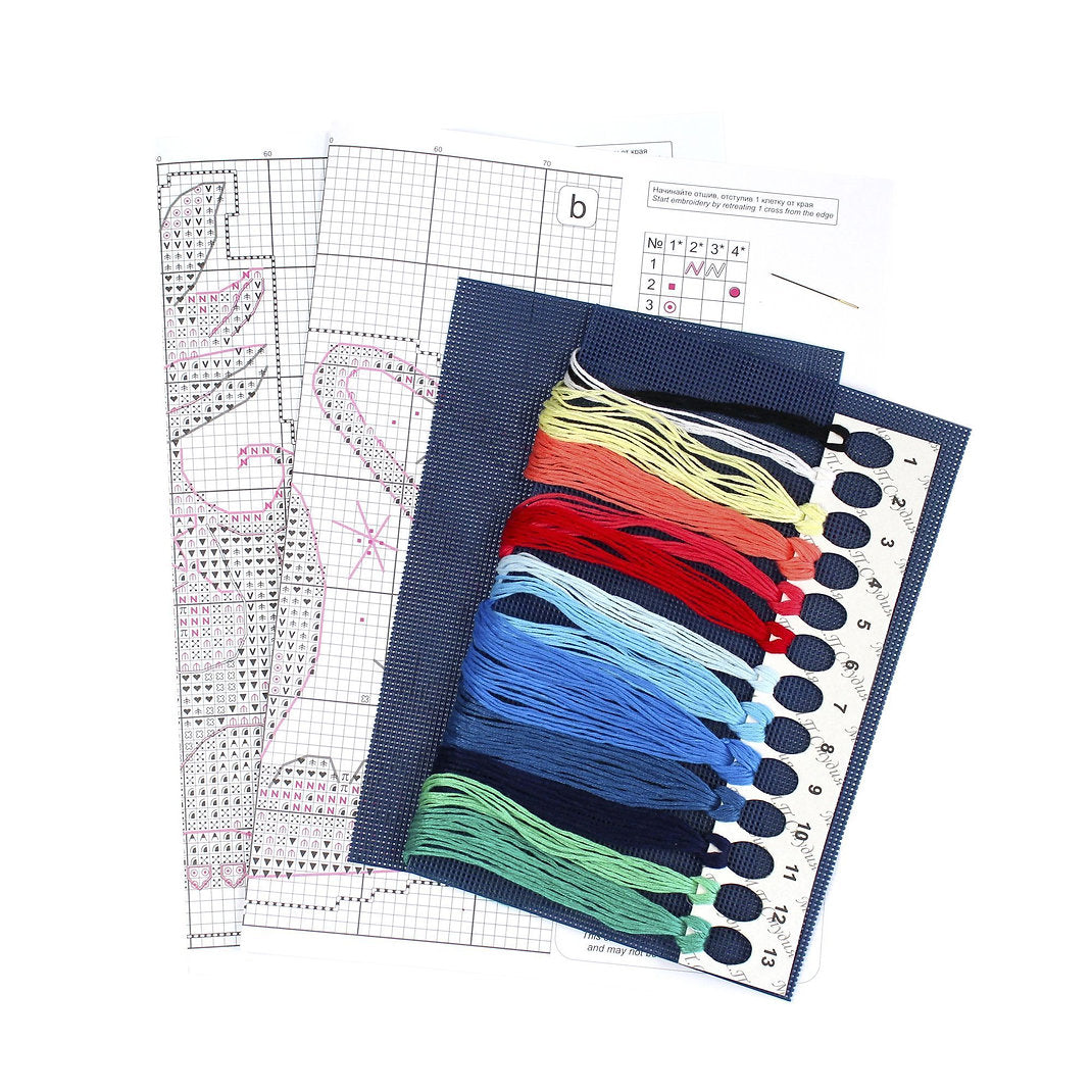 Cross Stitch Kit. Twilight Dragon - MP Studio SR-890