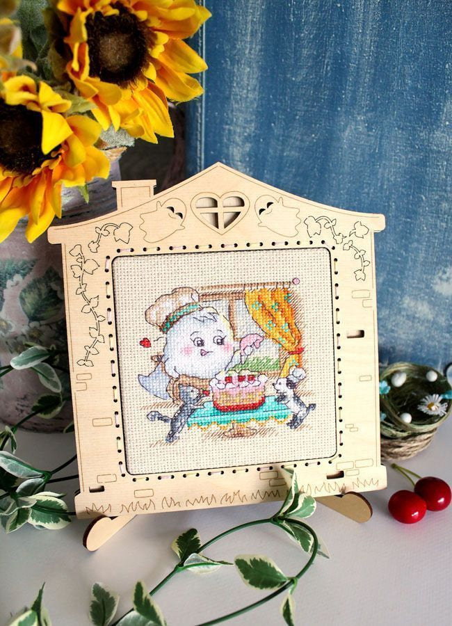 Doux week-end - SM-763 MP Studio - Kit de point de croix