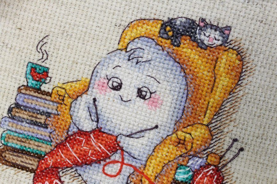 Ghost Needleworker - SM-749 MP Studia - Cross Stitch Kit