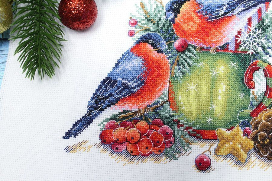 Parler d'hiver - SNV-838 MP Studia - Kit de point de croix