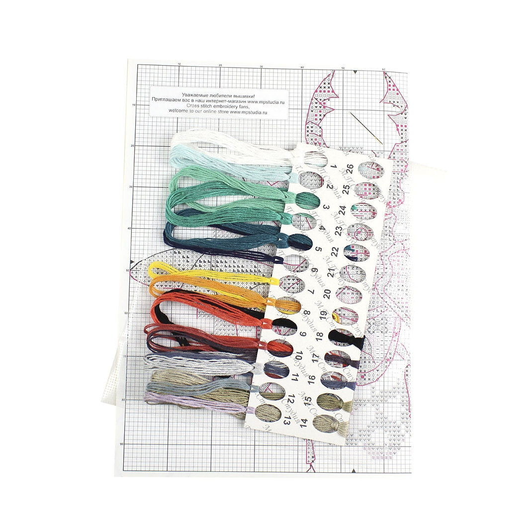 Kit de Punto de Cruz 'Beetle' - SV-807 MP Studia