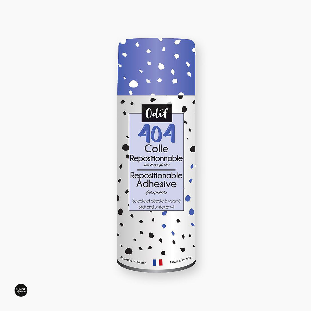 Odif 404 Adhésif en spray repositionnable pour travaux manuels
