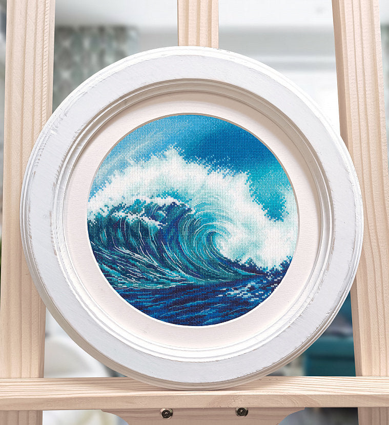 Kit de punto de cruz. Sea Wave - 1558 OVEN
