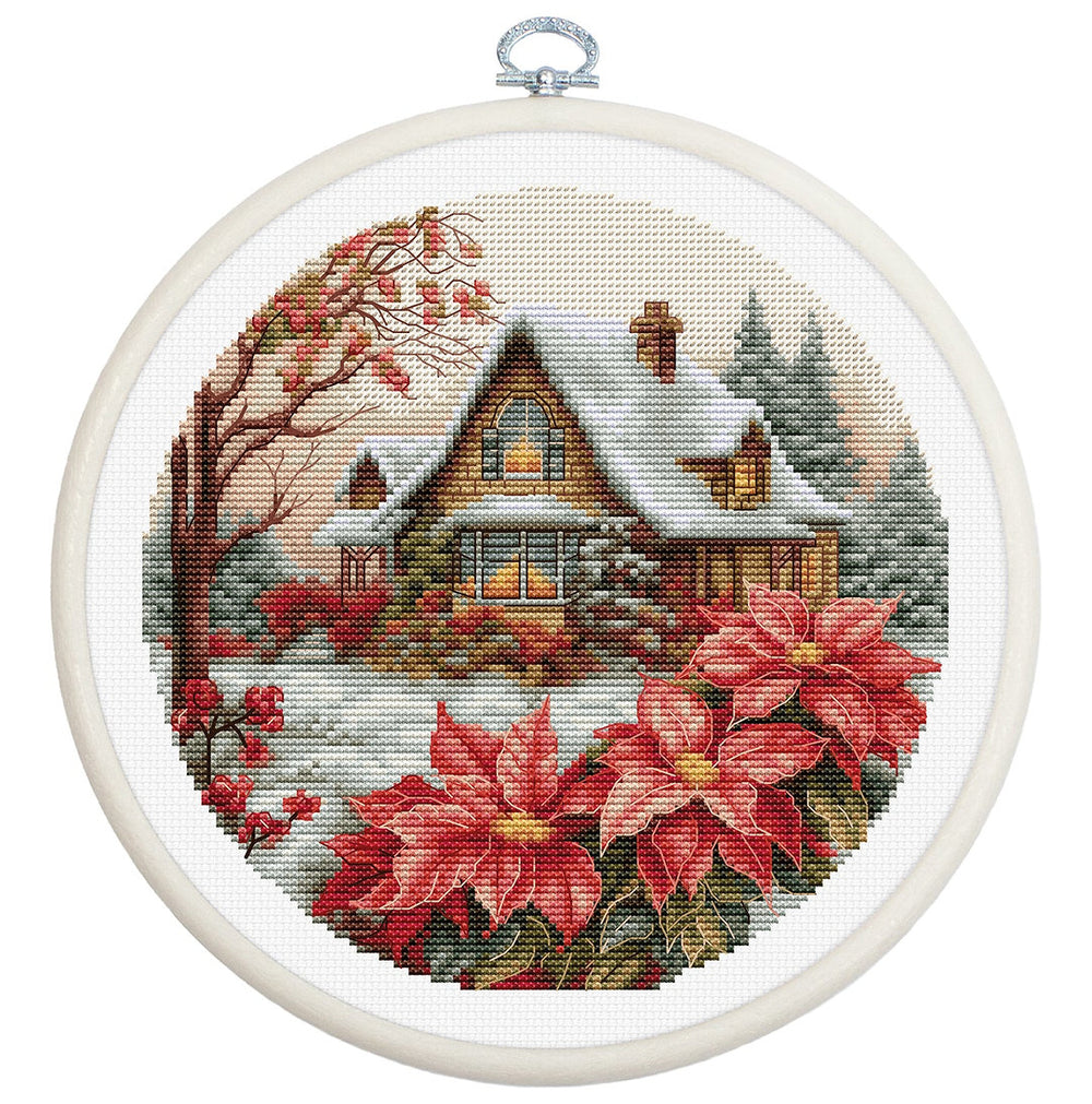 Kit de Punto de Cruz - Little House in The Forest - BC227 Luca-S