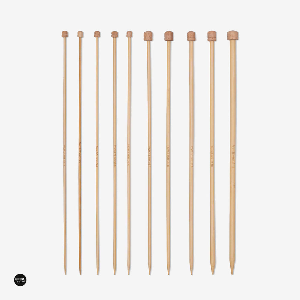 Set de Agujas de Bambú para Tricotar 33 cm de Prym 222930