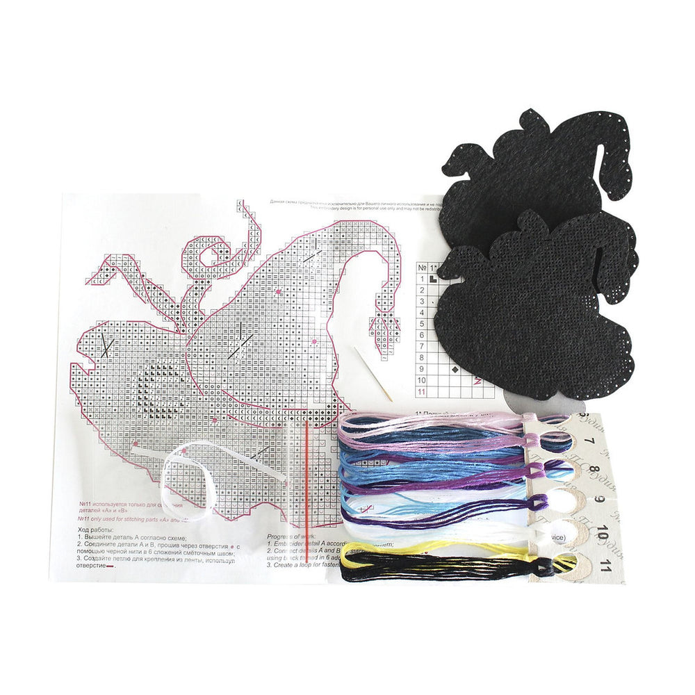 Magic Hat - ST-1010 MP Studia - Kit de punto de cruz