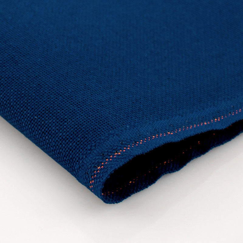 3835/589 Tissu Lugana 25 ct. Marine de Zweigart pour le point de croix