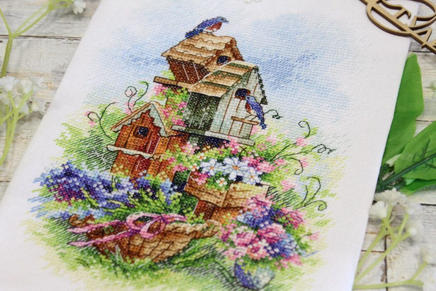 Voisins drôles - SA-066 MP Studio - Kit de point de croix