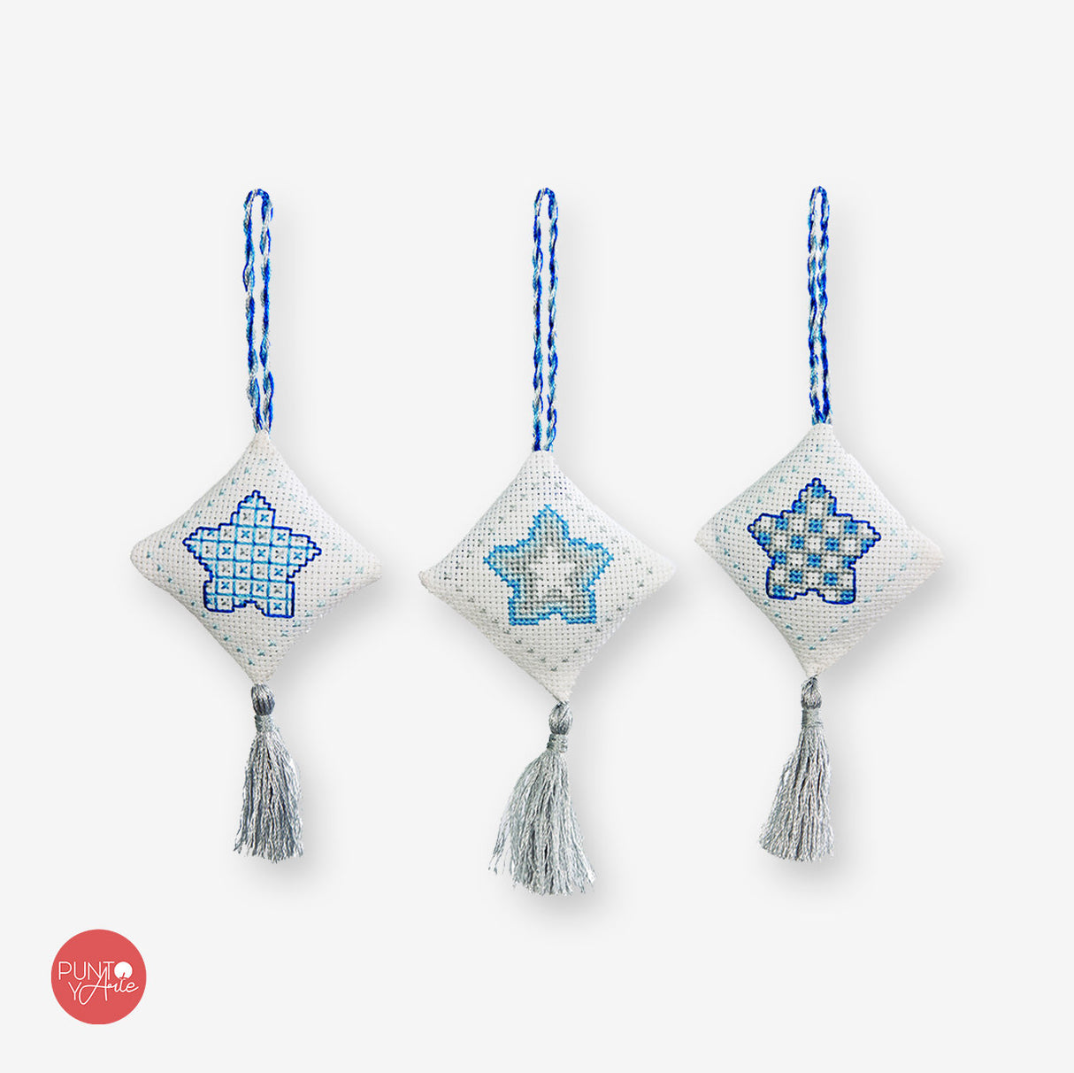 Adornos Navideños - Anchor - Kit de Punto de Cruz