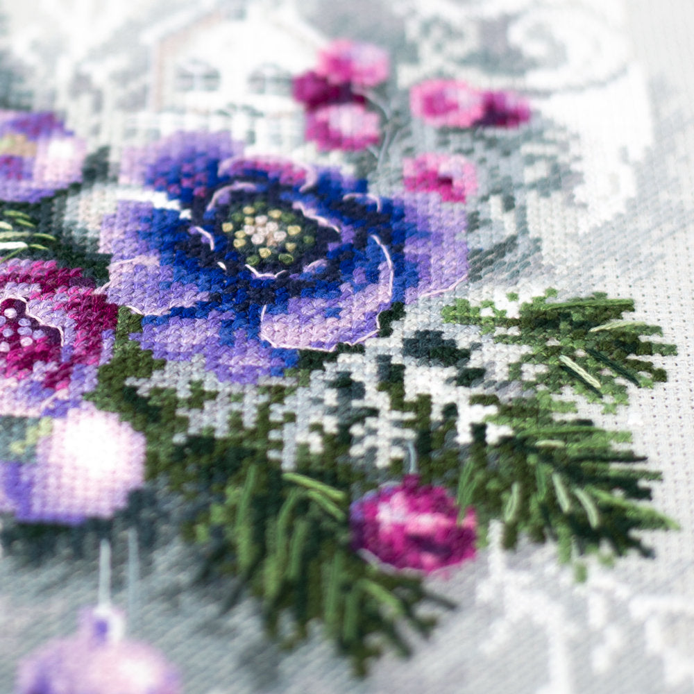 Frosty Evening. Magic Needle Cross Stitch Kit 200-242