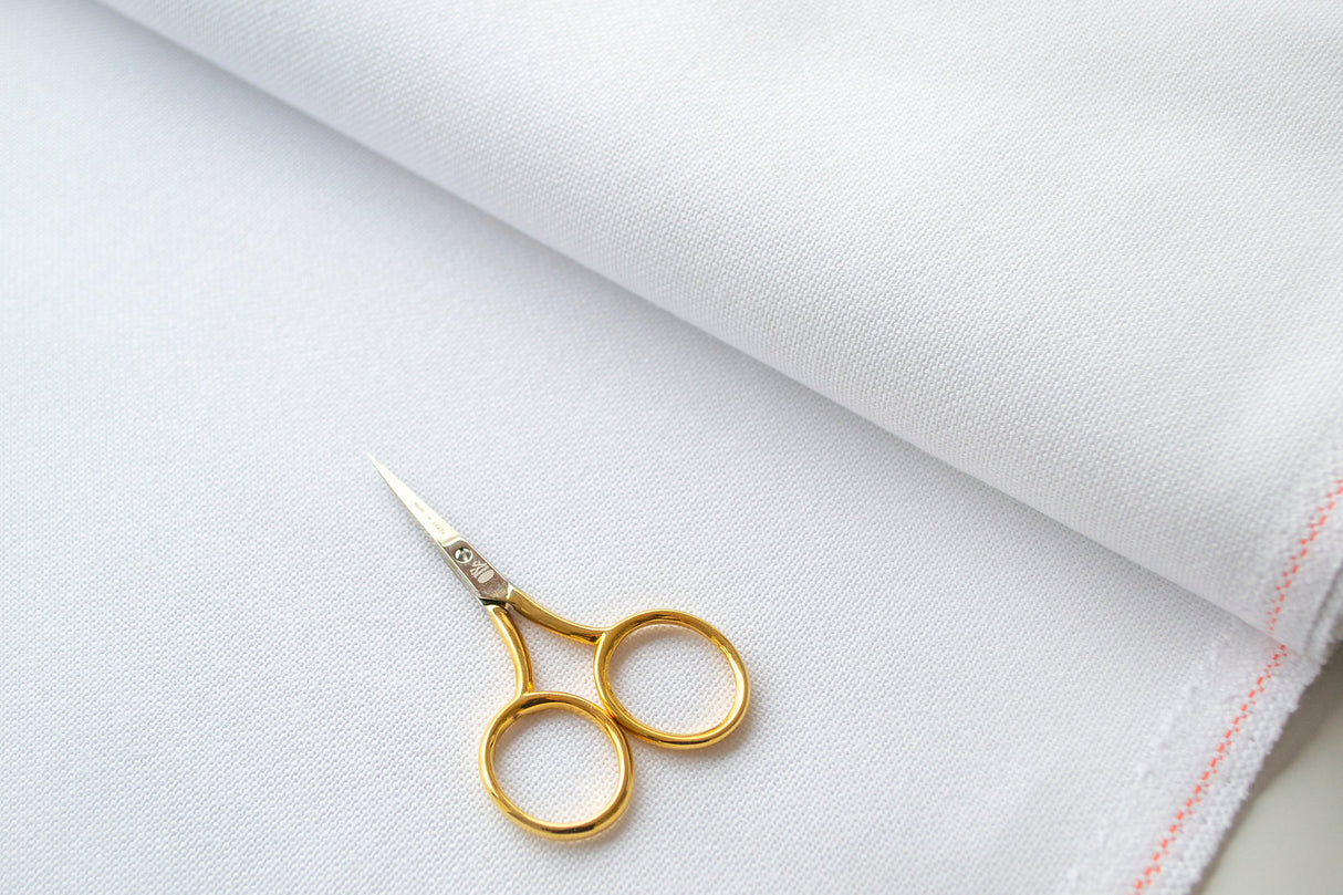 3835/100 Tela Lugana 25 count Color Blanco de ZWEIGART para punto de cruz