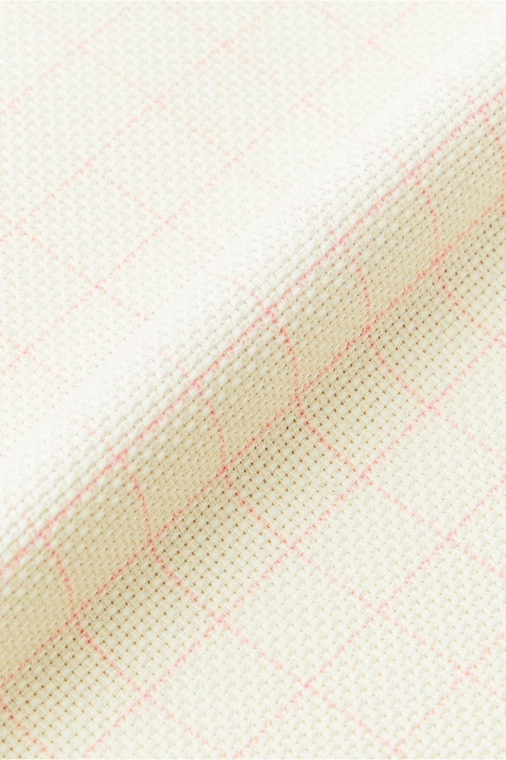 Tissu Aïda 18 carats. MAGIC GUIDE DMC Prémarqué Prédécoupé - ECRU - S