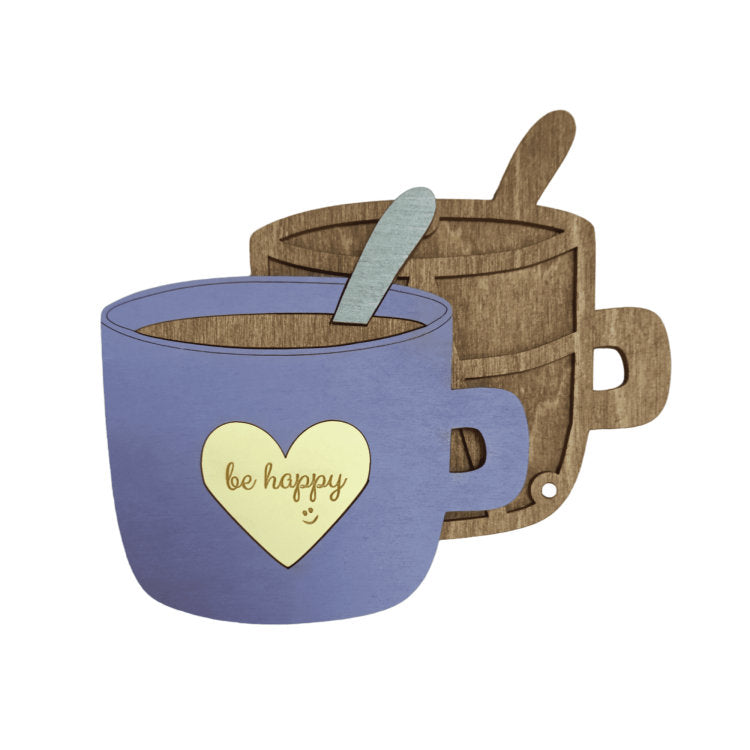 Coupe violette. Organisateur pour perles et perles par Wizardi KF027/92