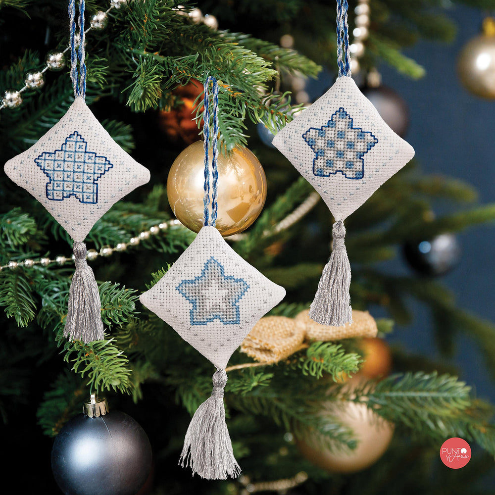 Adornos Navideños - Anchor - Kit de Punto de Cruz