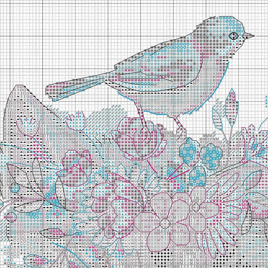 Floral Crown Cat - 70-35433 Dimensions - Cross Stitch Kit