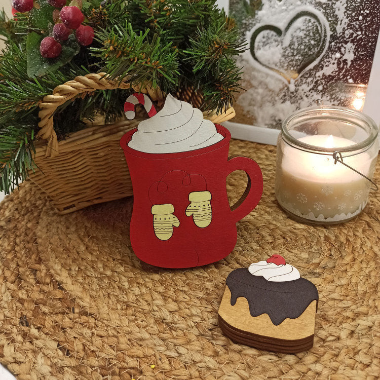 Taza Roja. Organizador para perlas y abalorios de Wizardi KF027/90