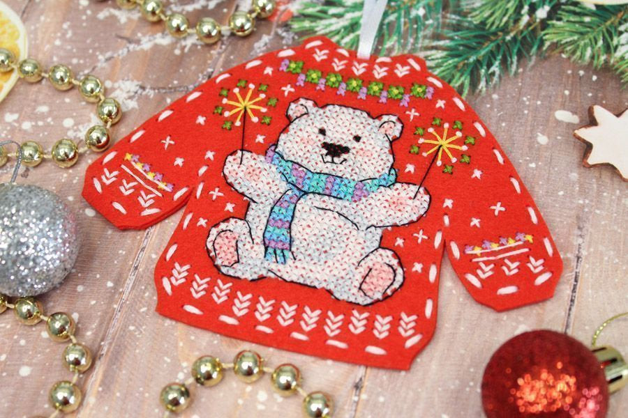 Favorite Sweater - ST-1019 MP Studio - Cross Stitch Kit