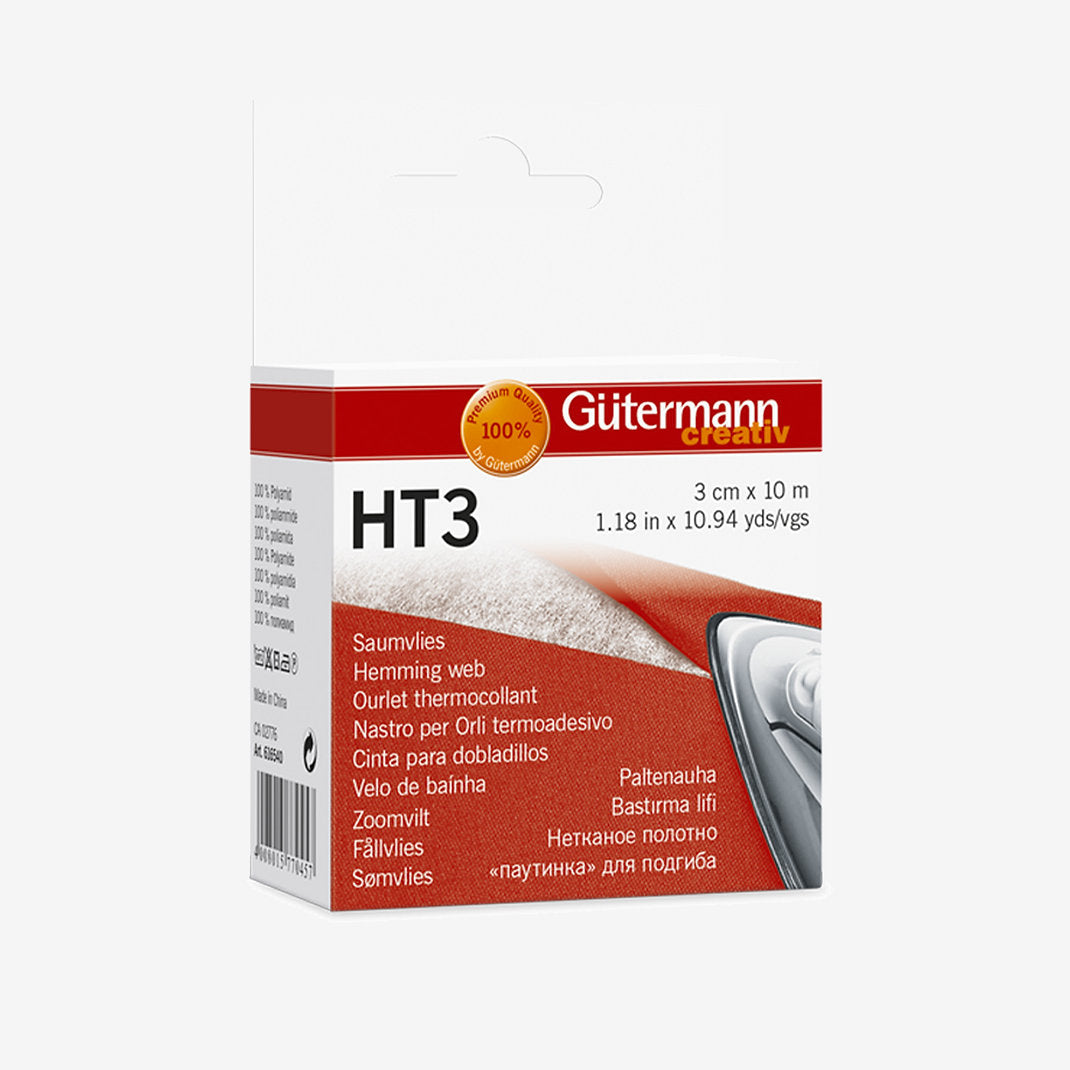 Cinta para dobladillos Gütermann HT3 - 3 cm x 10 m