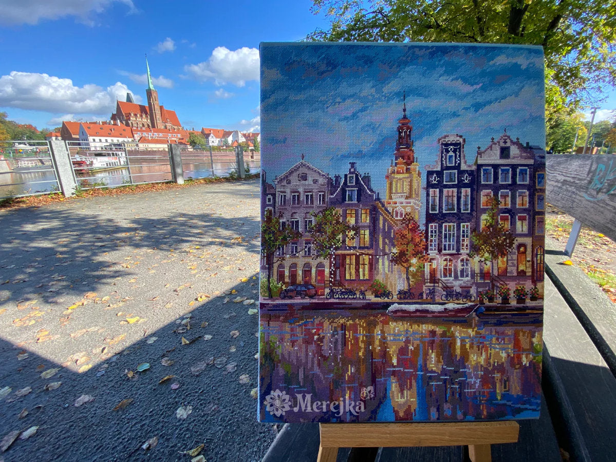 Cross Stitch Kit "Amsterdam" - Merejka K-232