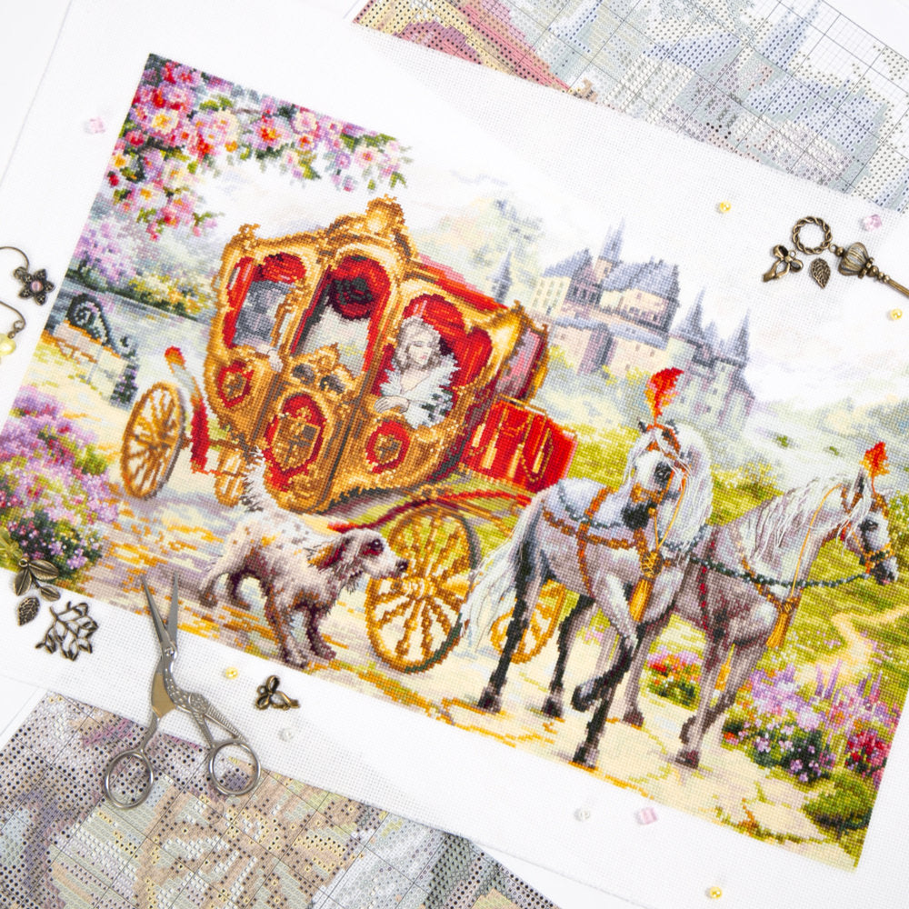 Kit de point de croix. Rendez-vous secret - Aiguille magique 550-764