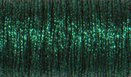 009HL Fine #8 Braid Kreinik - Emerald High Luster 10 m