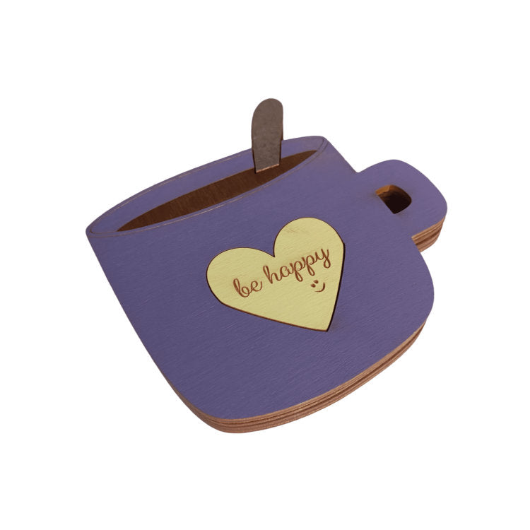 Coupe violette. Organisateur pour perles et perles par Wizardi KF027/92