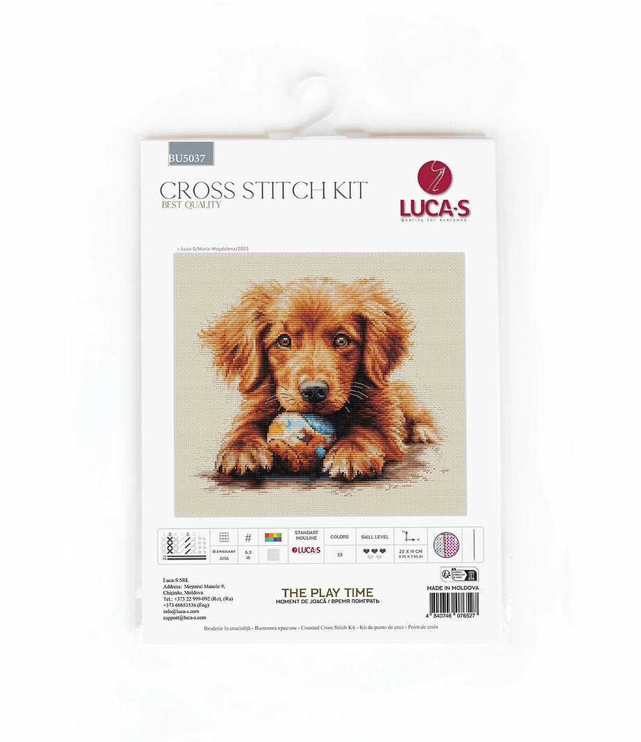 Kit de Punto de Cruz - The Play Time - BU5037 Luca-S