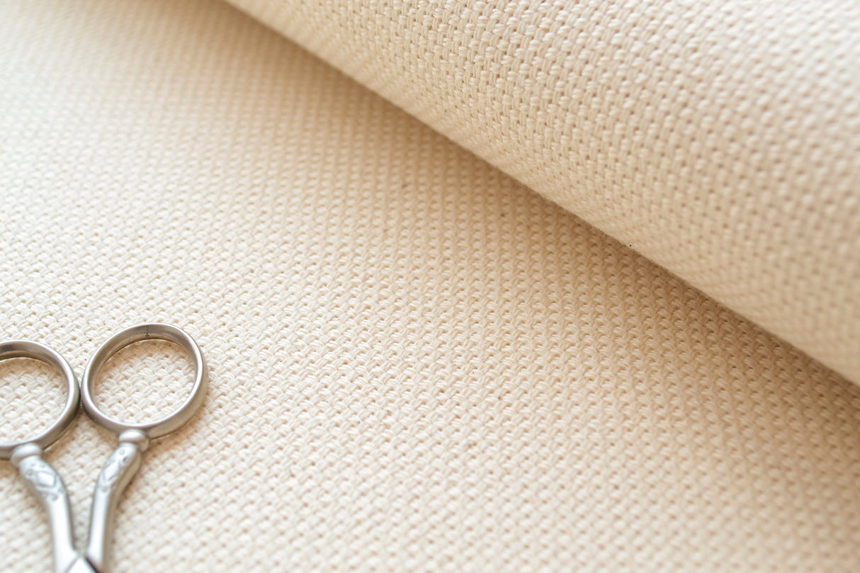 3517/53 Tela Monks Cloth fine 13 ct. Natural. ZWEIGART de bordado Punch Needle