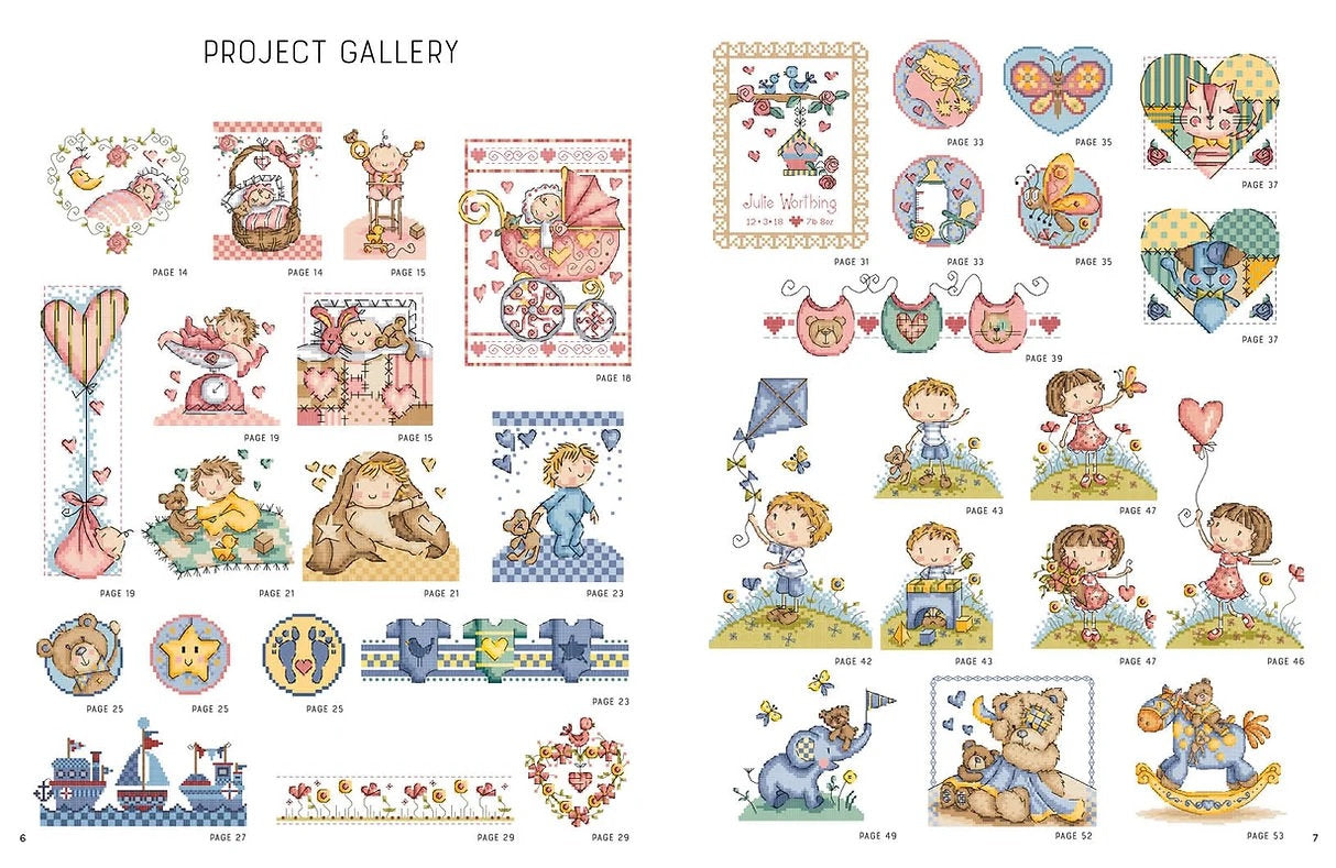 Cross Stitch Magazine - Welcome Baby from Tuva