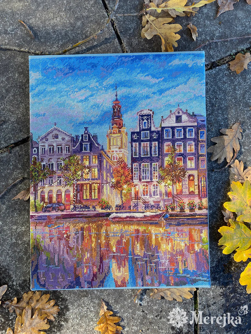 Cross Stitch Kit "Amsterdam" - Merejka K-232