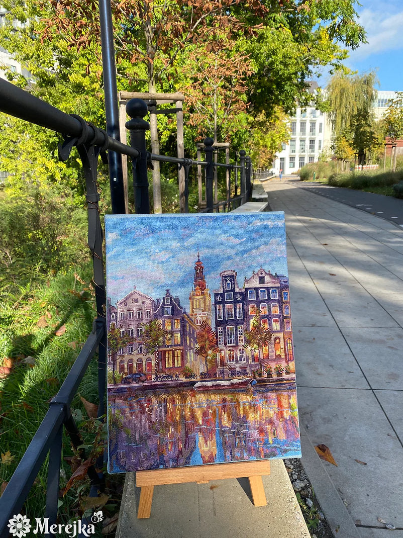 Cross Stitch Kit "Amsterdam" - Merejka K-232