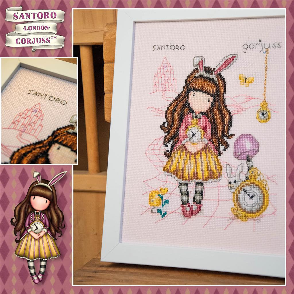 Gorjuss Just One Second - Vervaco - Cross Stitch Kit PN-0201774