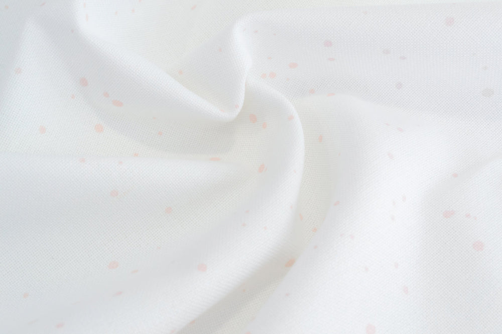 Tela Murano Lugana 32 ct. Light Powder Pink Splash de Zweigart - Tela para Punto de Cruz (3984/1319)