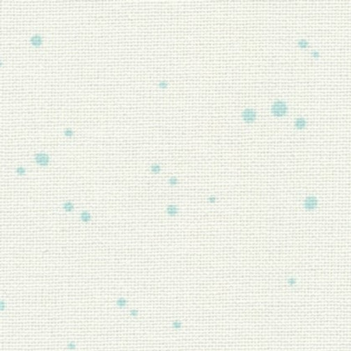 ZWEIGART Murano Lugana 32 ct. - Tela Sutil en Light Mint Splash para Proyectos de Punto de Cruz 3984/1299