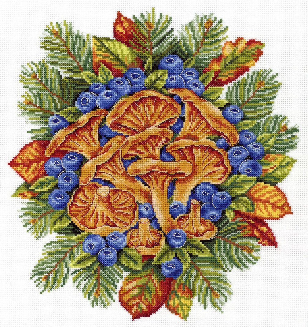 Kit de Punto de Cruz 'Forest Treasures' - SNV-772 MP Studia