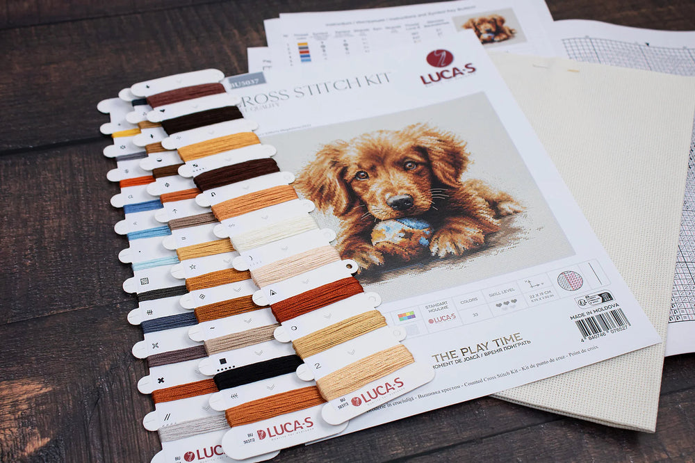 Kit de Punto de Cruz - The Play Time - BU5037 Luca-S