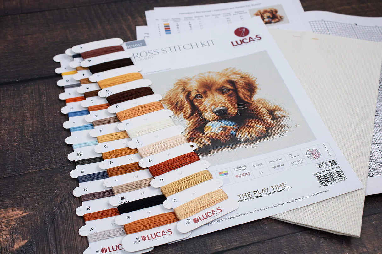 Kit de Punto de Cruz - The Play Time - BU5037 Luca-S