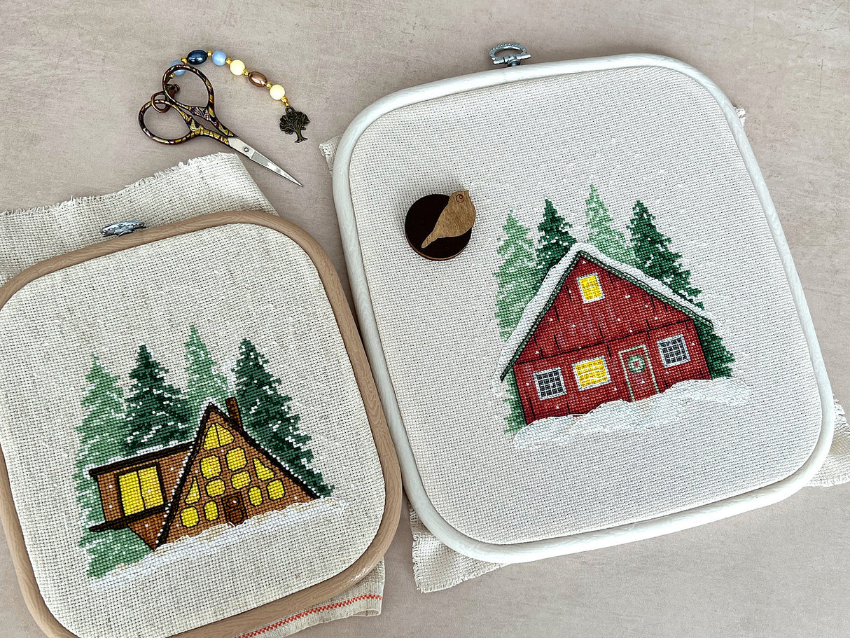 Red House - Cross Stitch Kit - Stitch and Art P004