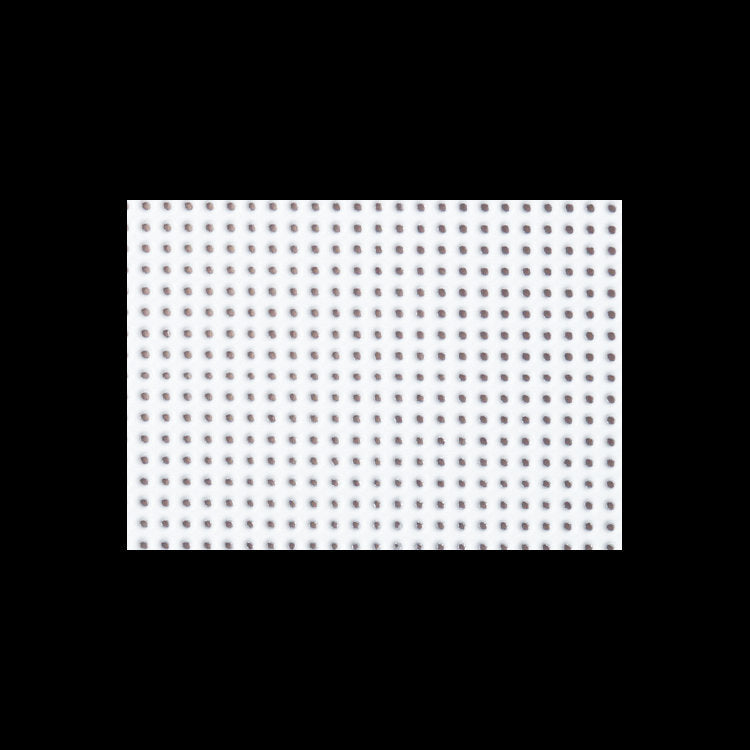 Toile plastique 21x28 cm - 14ct. Blanc