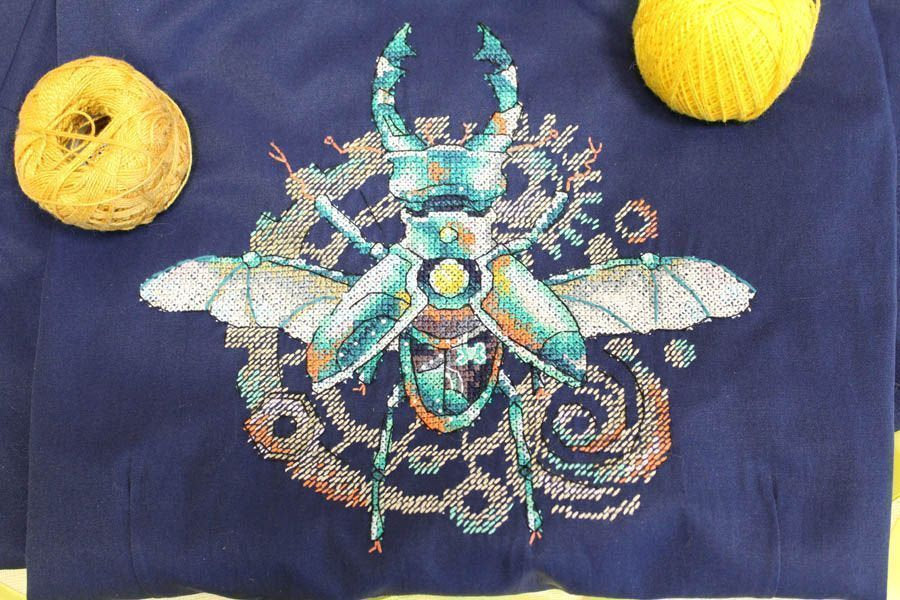 Kit de Punto de Cruz 'Beetle' - SV-807 MP Studia