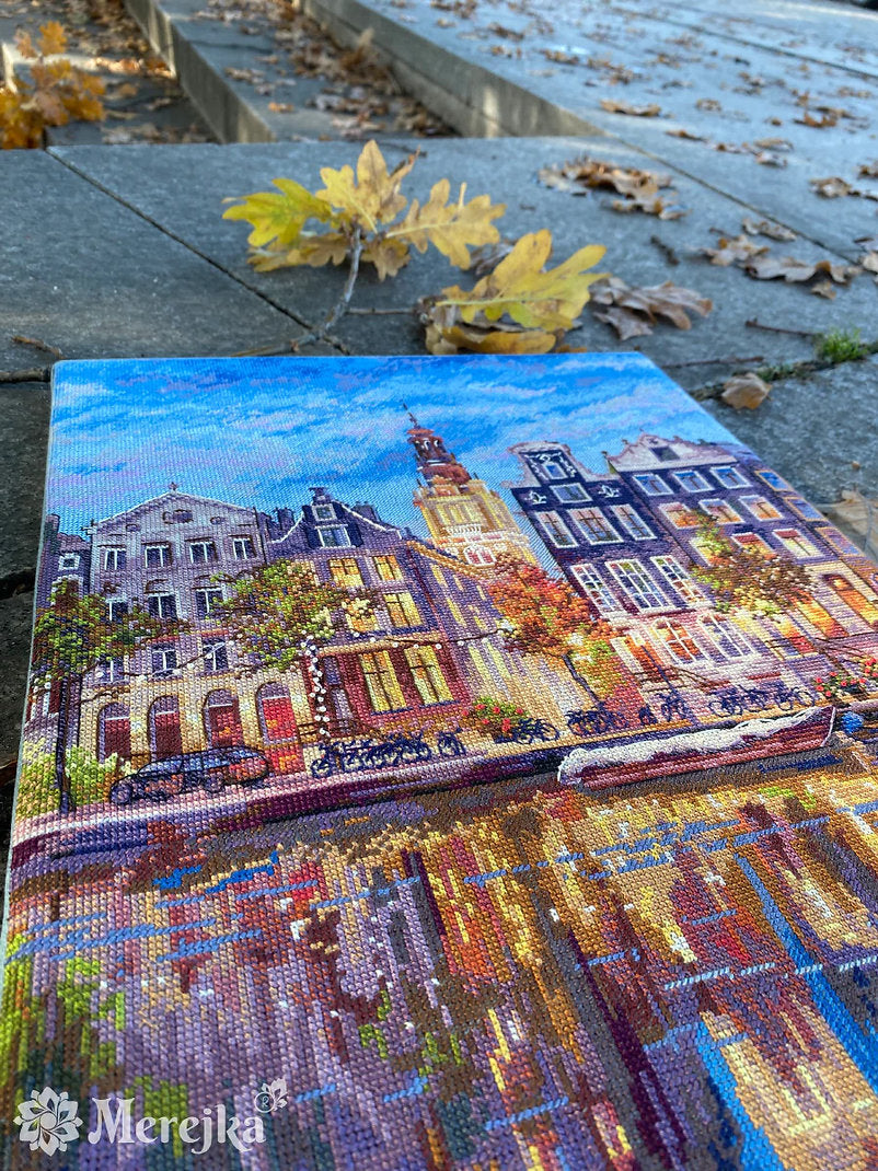 Cross Stitch Kit "Amsterdam" - Merejka K-232