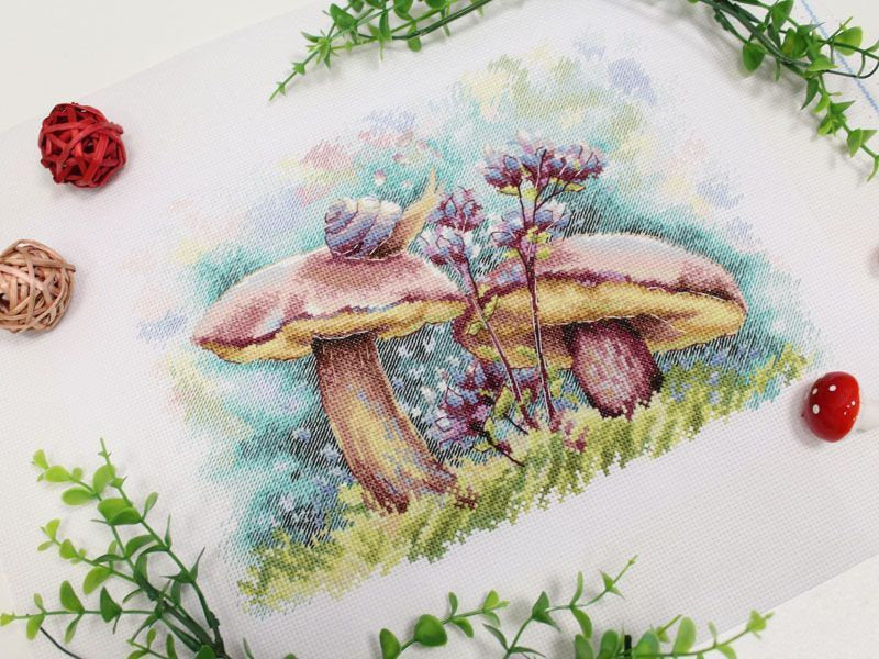 In the summer forest - MP Studio SNV-840 - Cross stitch kit