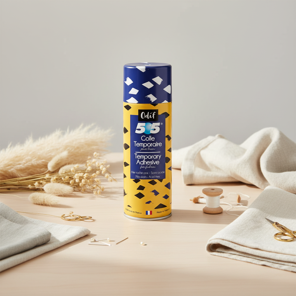 Spray Adhesivo 250ml - Cola Temporal en Spray para Patchwork - Odif