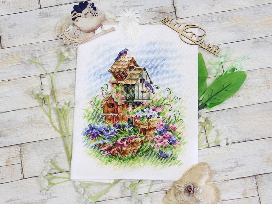 Voisins drôles - SA-066 MP Studio - Kit de point de croix