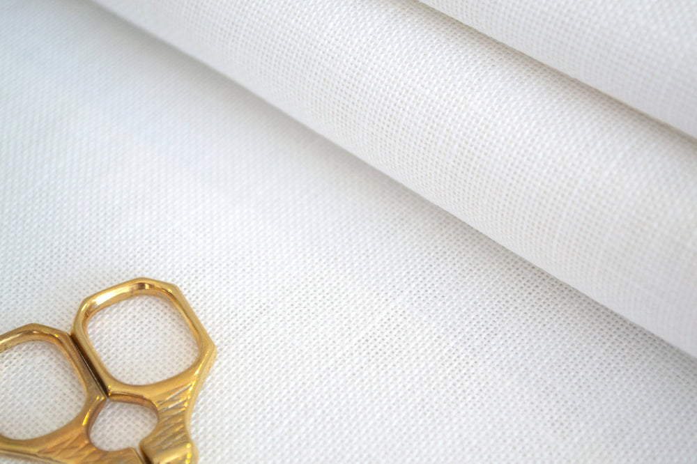 3604/100 Tissu en lin Dublin 25 ct. ZWEIGART Blanc