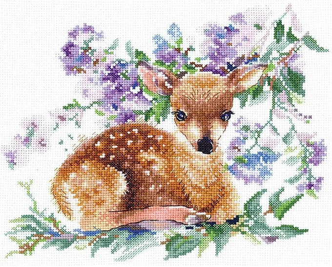 Cross Stitch Kit 'Fawn' - SANO-30 Andriana