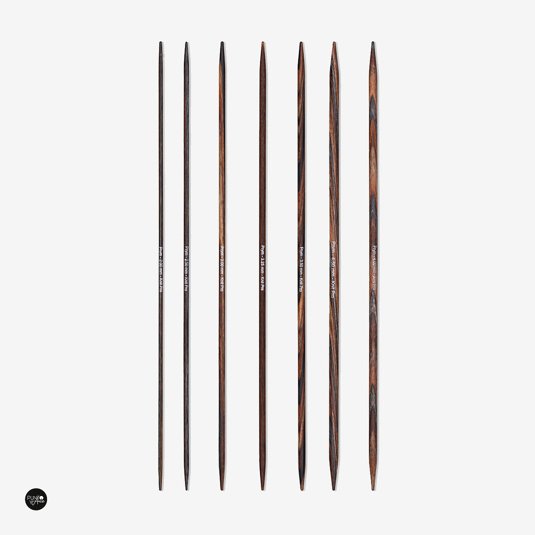 Prym Ensemble d'aiguilles doubles pointes naturelles 20 cm 223807