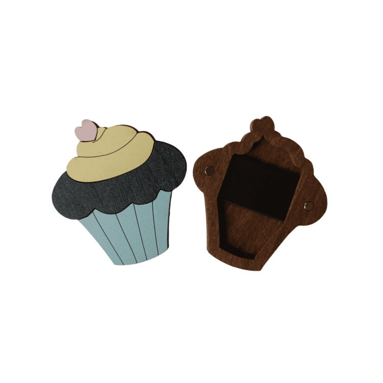 Estuche para Agujas 'Cupcake Delight' con Imán – Wizardi KF056/92