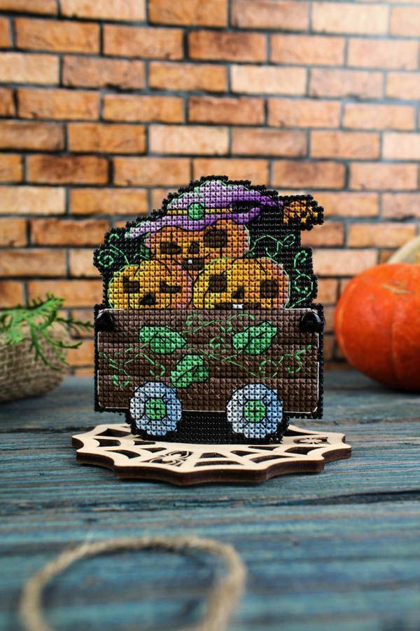 Cross stitch kit "Pumpkin Carriage" SR-930 MP Studia